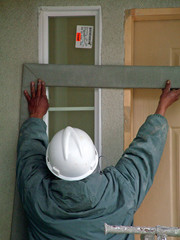 Wall Mural - construction worker