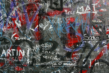 Obraz na płótnie miejskie graffiti