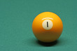 pool ball number