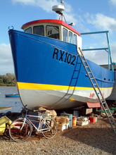 Boat At Felixstowe Ferry