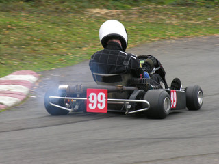 rear of go kart