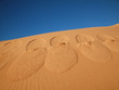 Leinwandbild Motiv footprints