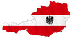 austria - osterreich - country map