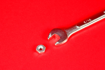  wrench and nut