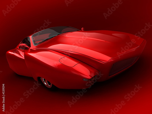 prototype car Fototapet