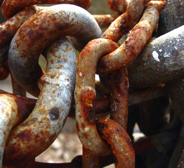 rusty chain