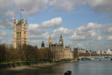 Fototapeta Londyn - palais de wesminster vue de la tamise