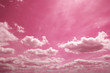 rosa wolken
