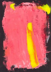 pink and yellow patch
