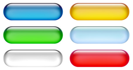 aqua pill buttons