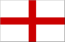 England Flag Button