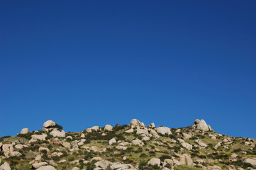 background mountain and sky