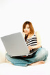 © Dash - asian girl with laptop