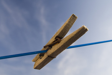 lonely clothes peg.