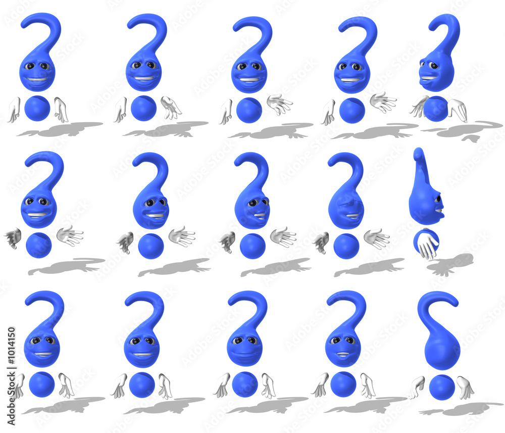 question mark characters Stock Illustration | Adobe Stock