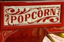Popcorn Vendor's Cart