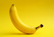 canvas print picture - yoga banana
