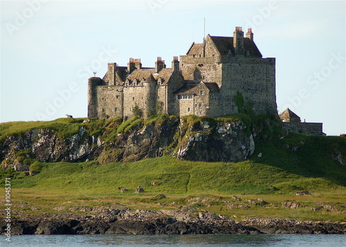 Fotomural duart castle, isle of mull - clan maclean-scotland