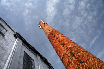 Canvas Print - energy plant in denmark