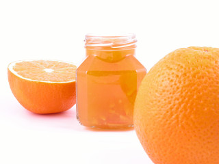 Wall Mural - orange jam