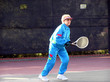 senior tennis player