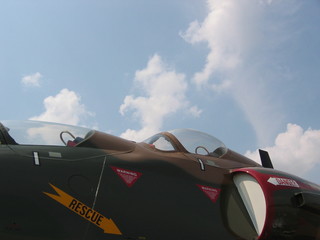 Wall Mural - aircraft - front cockpit of skyhawk