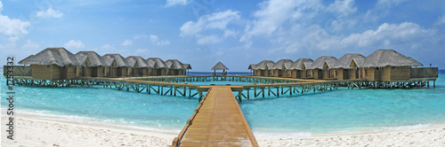 Fotografía overwater bungalows fihalhohi