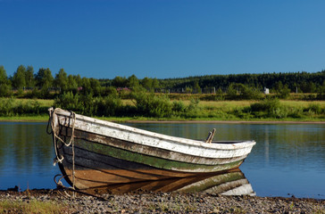 Naklejka na meble old boat