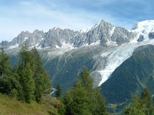 Glacier Des Bossons Et Aiguilles