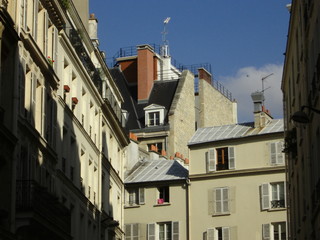 Wall Mural - immeuble, paris