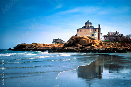 Fotomural the beaches of cape ann, massachusetts