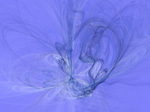 abstract blue composition