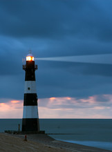 Lighthouse In The Dusk