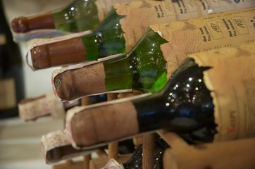 Poster - wine rack