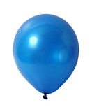 Fototapeta  - blue balloon with path