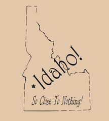 Wall Mural - idaho state