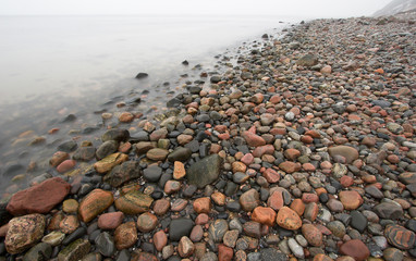 Canvas Print - stone beach