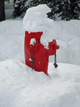 Snowy Fire Hydrant