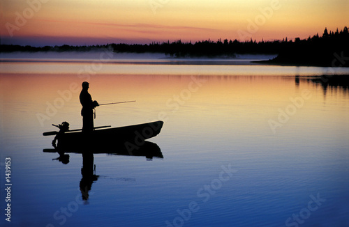 Nowoczesny obraz na płótnie fishing