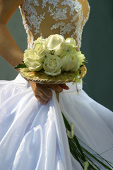 Canvas Print - wedding bouquet