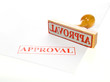 approval rubber stamp