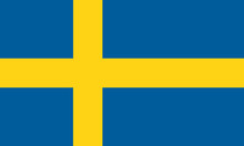Schweden Sweden Fahne Flag