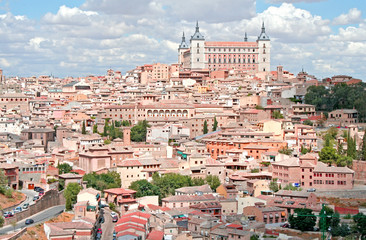 panoramic view of toledo.