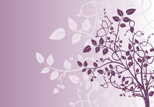 Purple Background Illustration