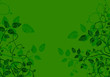 Leinwandbild Motiv green grunge style background