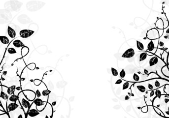 black and white background illustration