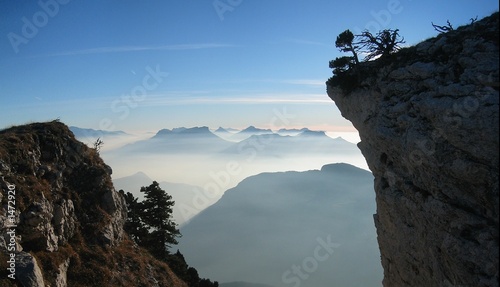 Fotografía la charteuse vue des bauges