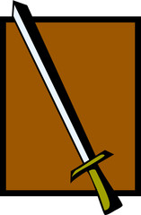 Wall Mural - sword