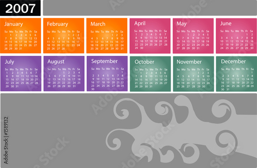 2007 year calendar buy this stock illustration and explore year 2007 calander