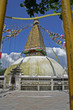 nepal, chabahil stupa